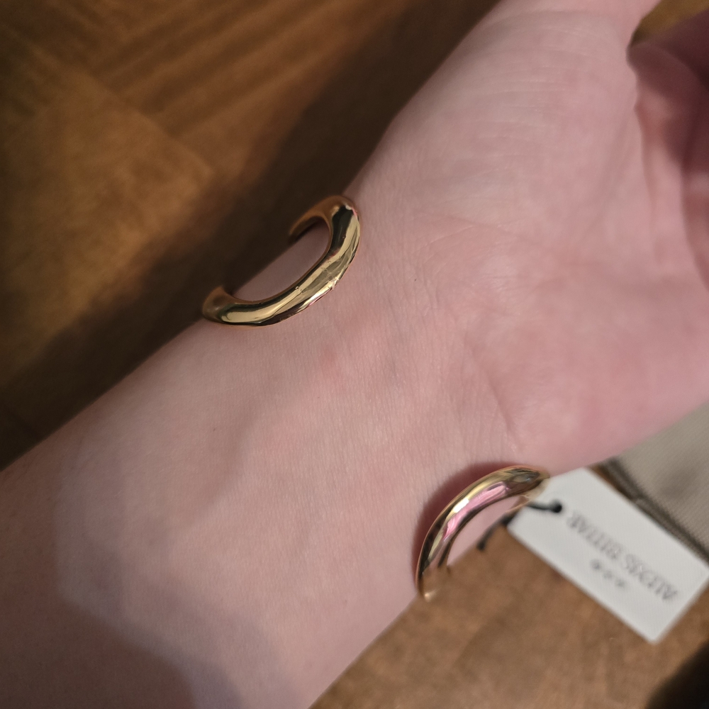 Alexis Bittar Gold and Silver Snake Bracelet - Picture 6 of 7